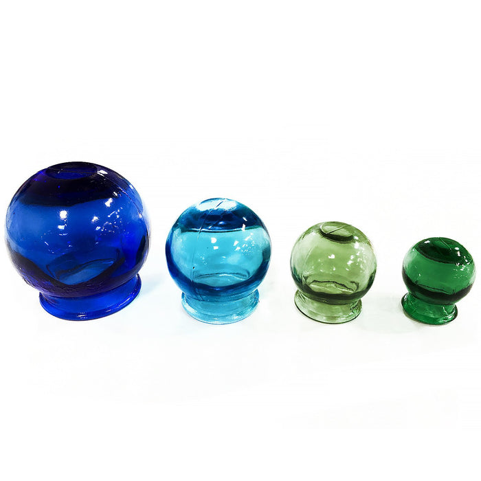 Color Glass Cupping 4 Piece Set