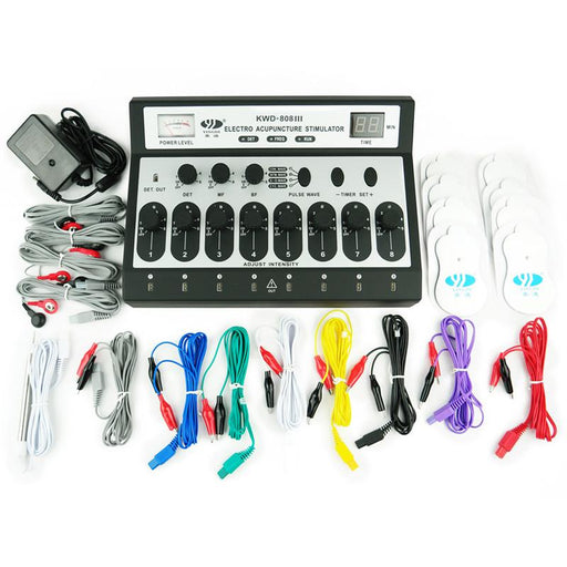 The 8 Channel Digital Electro Acupuncture Stimulator - The Best & Most Reliable Acu Machine Available