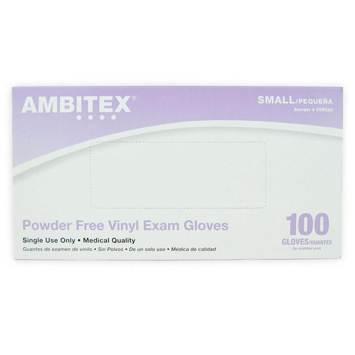 Disposable Vinyl Gloves (100 Gloves/Box)